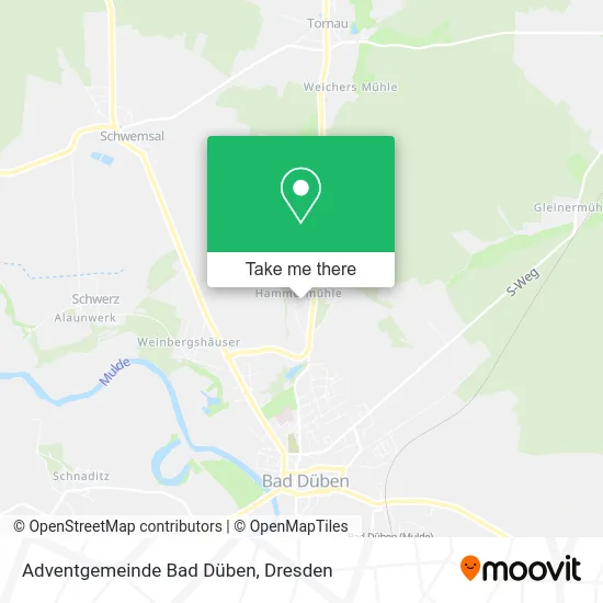 Карта Adventgemeinde Bad Düben