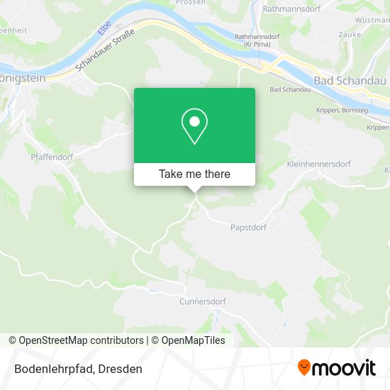 Карта Bodenlehrpfad