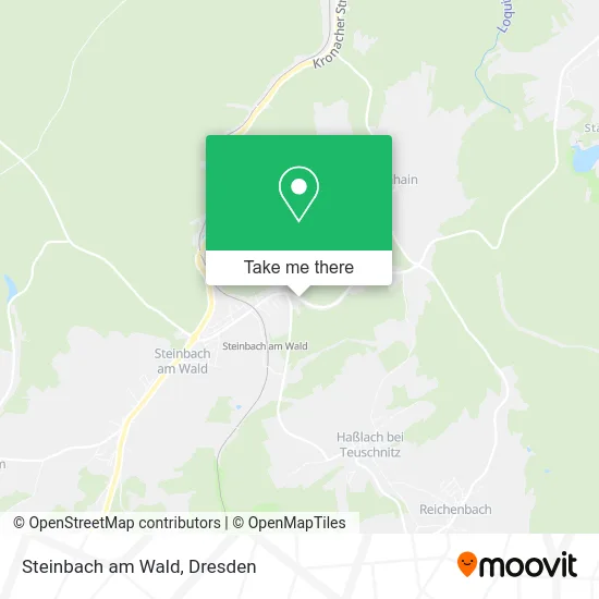 Карта Steinbach am Wald