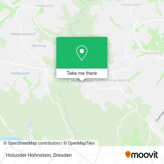 Карта Holunder Hohnstein