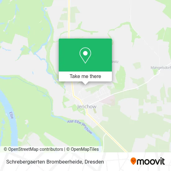 Карта Schrebergaerten Brombeerheide
