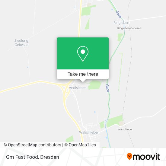 Карта Gm Fast Food