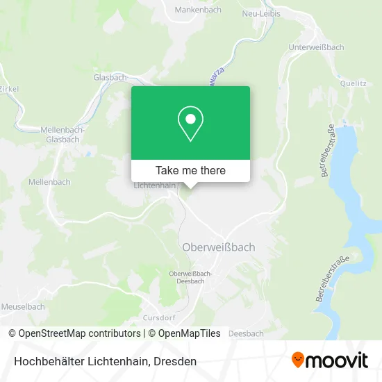 Карта Hochbehälter Lichtenhain
