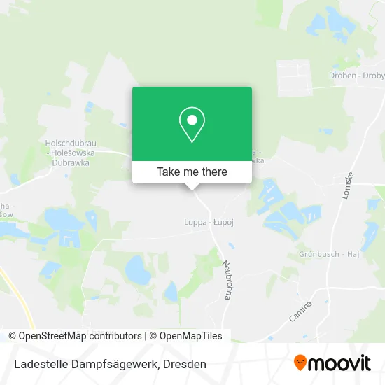 Ladestelle Dampfsägewerk map