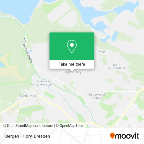 Карта Bergen - Hory
