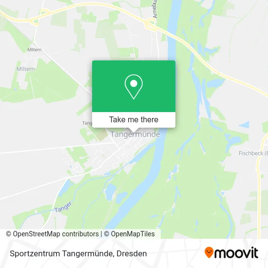 Карта Sportzentrum Tangermünde