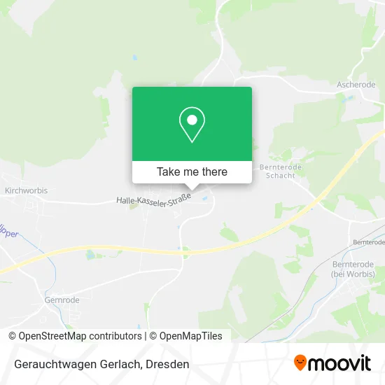 Карта Gerauchtwagen Gerlach