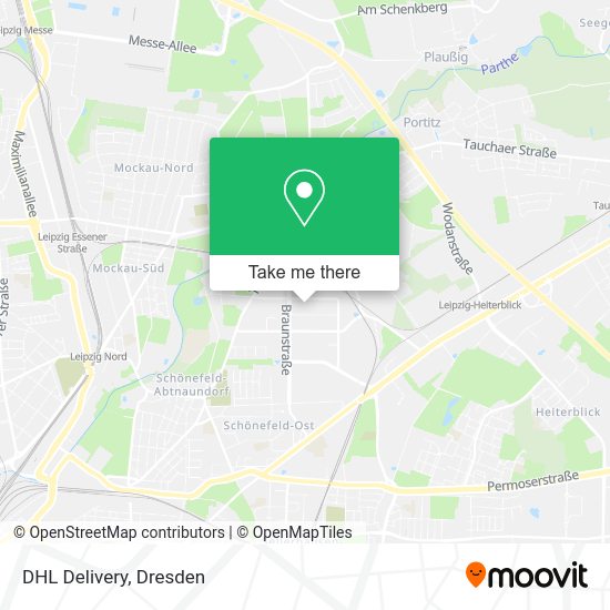 Карта DHL Delivery