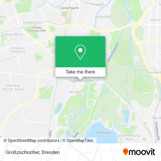 Карта Großzschocher