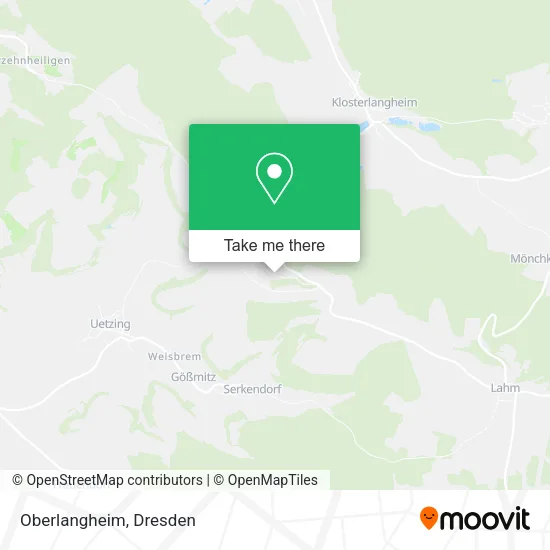 Карта Oberlangheim