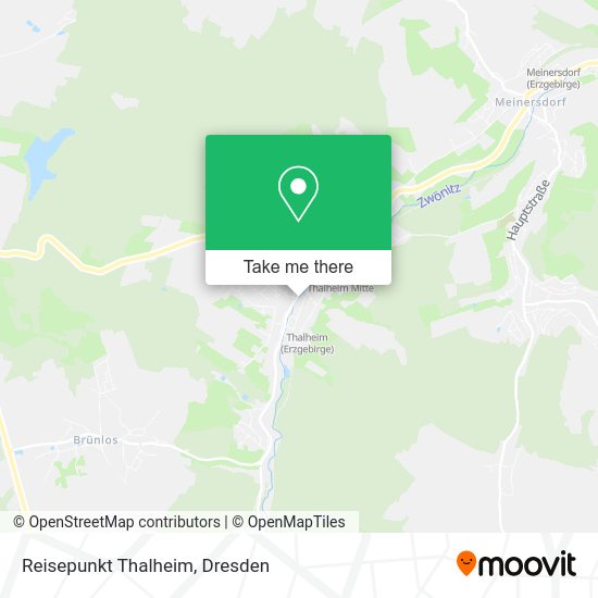 Карта Reisepunkt Thalheim