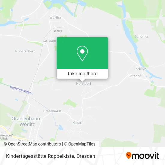Карта Kindertagesstätte Rappelkiste