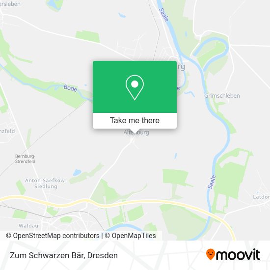 Карта Zum Schwarzen Bär