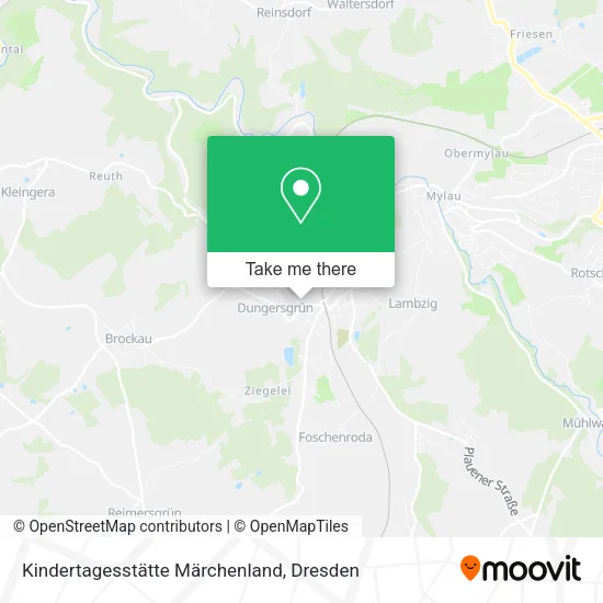 Карта Kindertagesstätte Märchenland