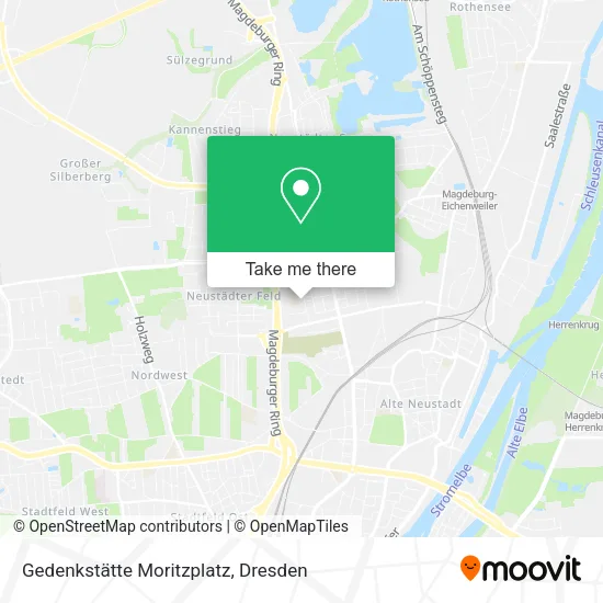 Карта Gedenkstätte Moritzplatz