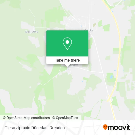 Tierarztpraxis Düsedau map