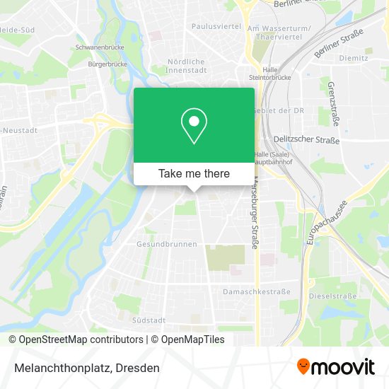 Карта Melanchthonplatz