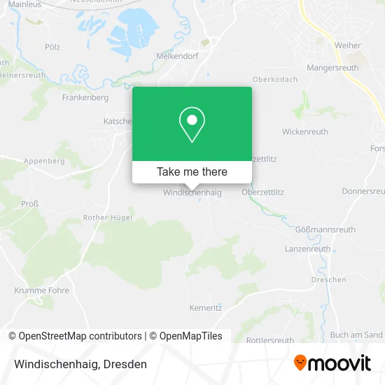 Карта Windischenhaig