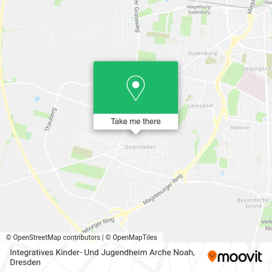 Карта Integratives Kinder- Und Jugendheim Arche Noah