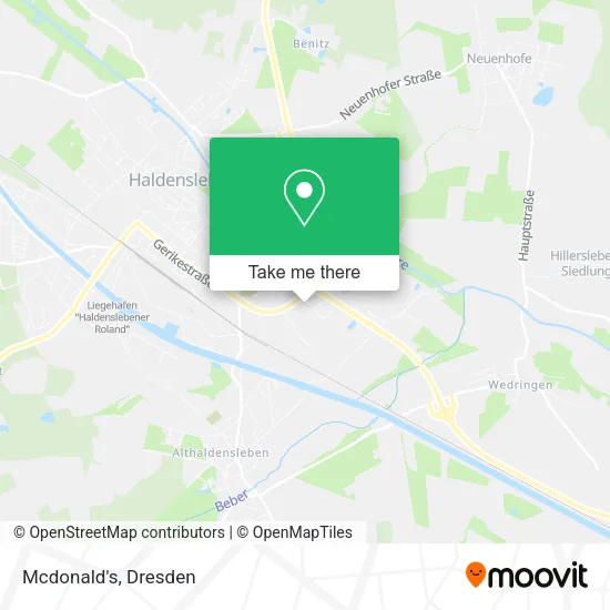 Карта Mcdonald's