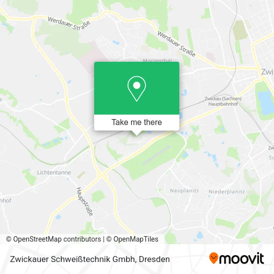 Карта Zwickauer Schweißtechnik Gmbh