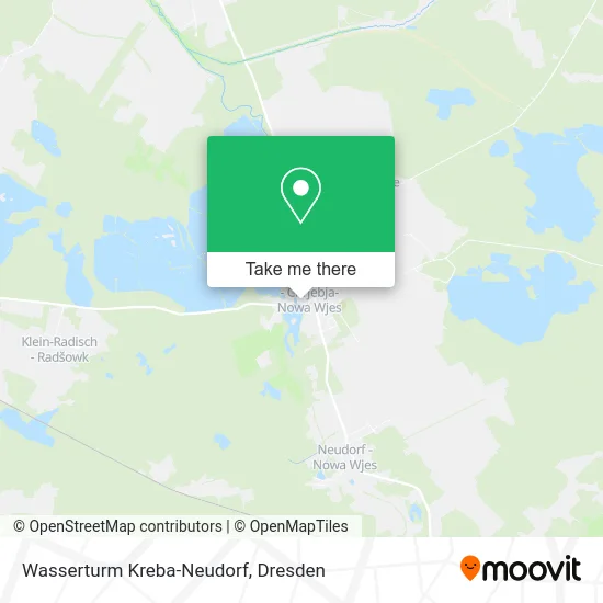 Карта Wasserturm Kreba-Neudorf