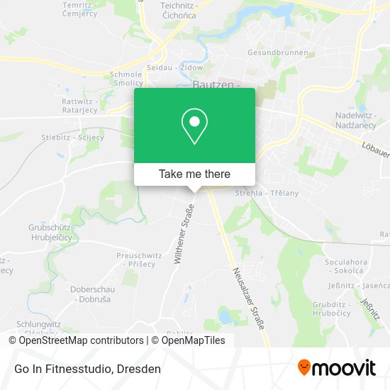 Карта Go In Fitnesstudio