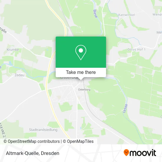 Карта Altmark-Quelle