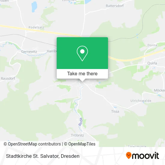 Карта Stadtkirche St. Salvator