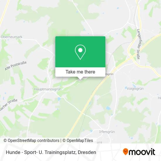 Карта Hunde - Sport- U. Trainingsplatz