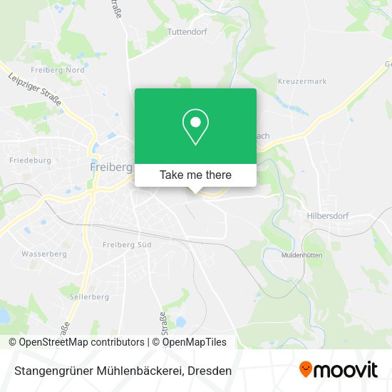 Карта Stangengrüner Mühlenbäckerei