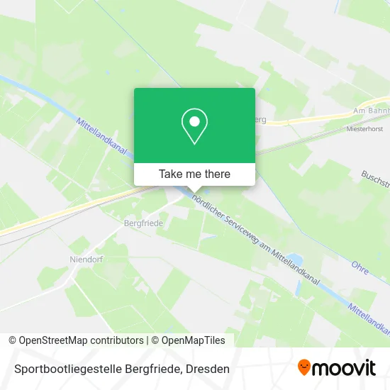 Карта Sportbootliegestelle Bergfriede