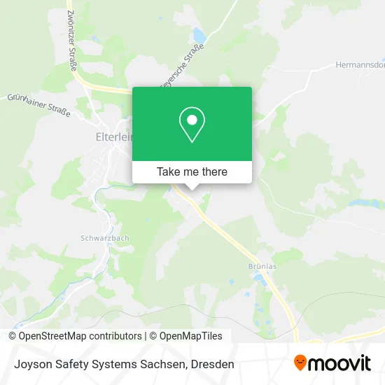 Карта Joyson Safety Systems Sachsen