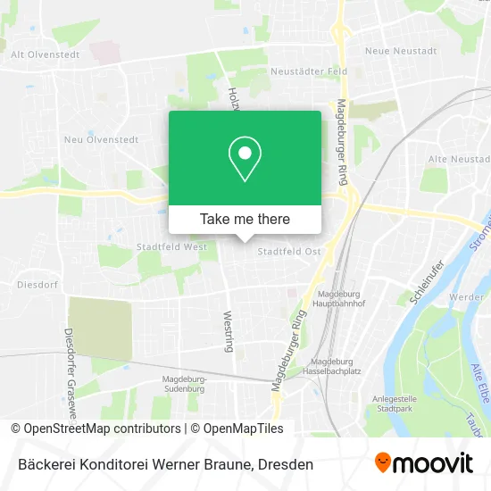 Bäckerei Konditorei Werner Braune map