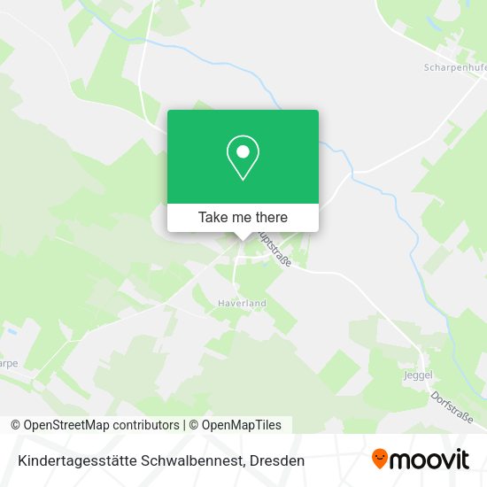 Карта Kindertagesstätte Schwalbennest