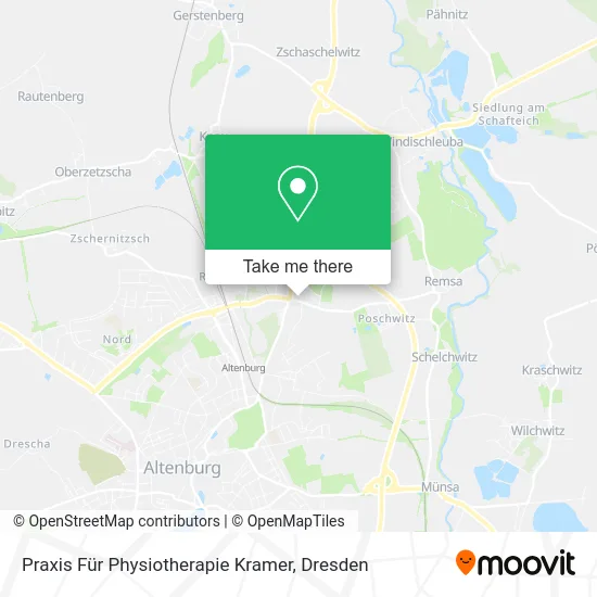 Карта Praxis Für Physiotherapie Kramer