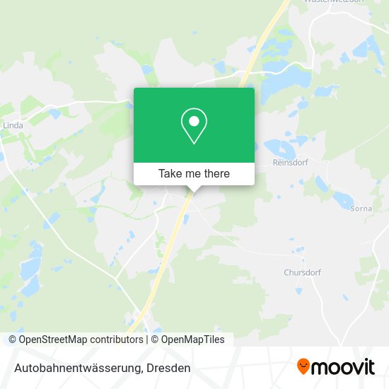 Карта Autobahnentwässerung