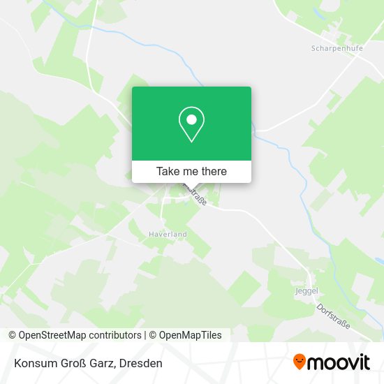 Карта Konsum Groß Garz