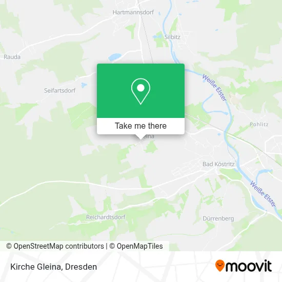Kirche Gleina map