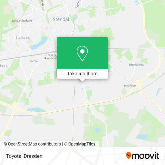 Карта Toyota