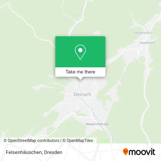 Карта Felsenhäuschen