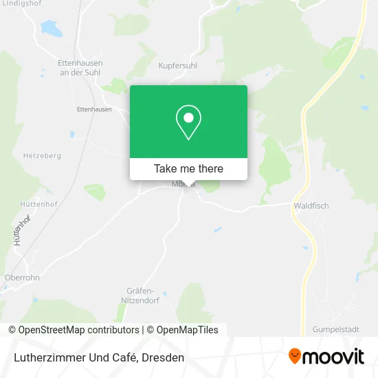 Карта Lutherzimmer Und Café