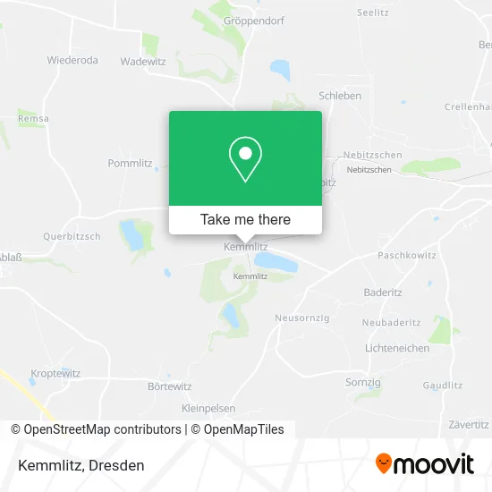 Kemmlitz map