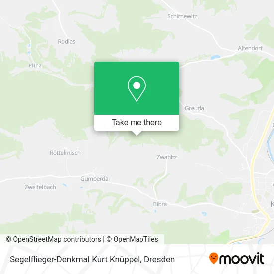 Карта Segelflieger-Denkmal Kurt Knüppel