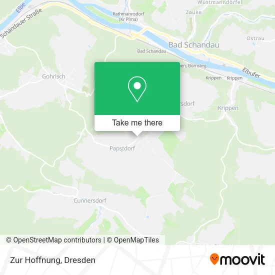 Карта Zur Hoffnung