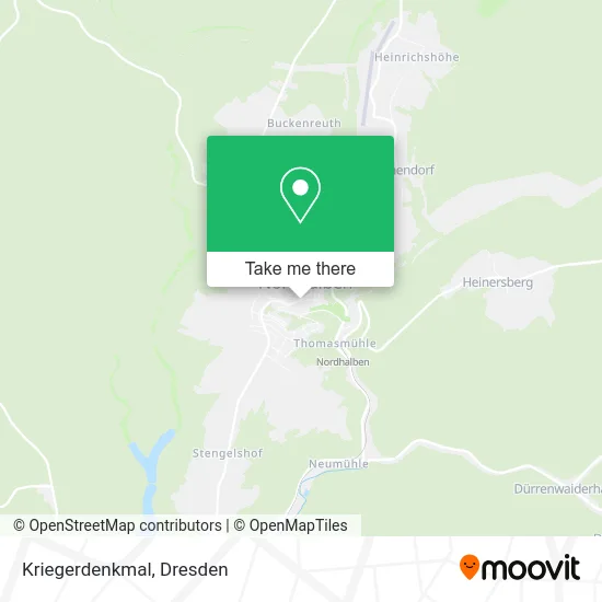 Карта Kriegerdenkmal