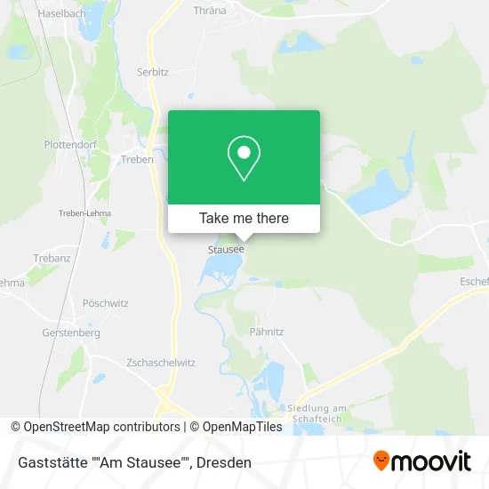 Карта Gaststätte ""Am Stausee""