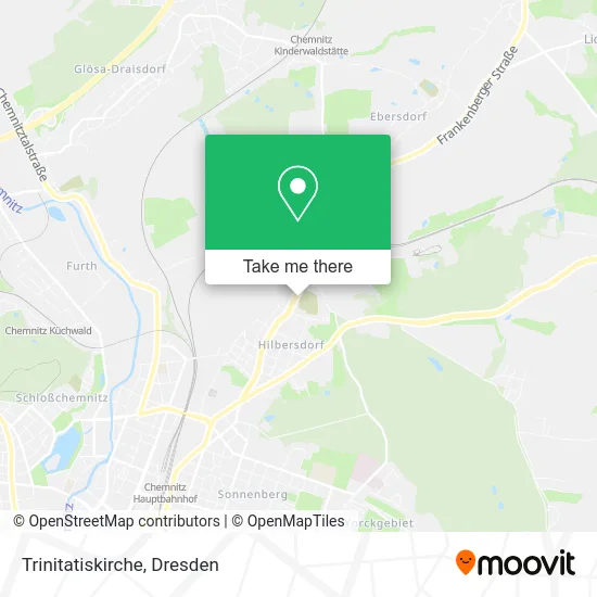 Карта Trinitatiskirche