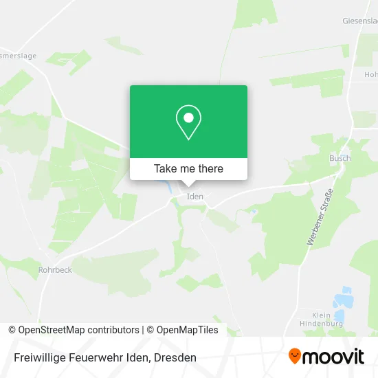 Карта Freiwillige Feuerwehr Iden