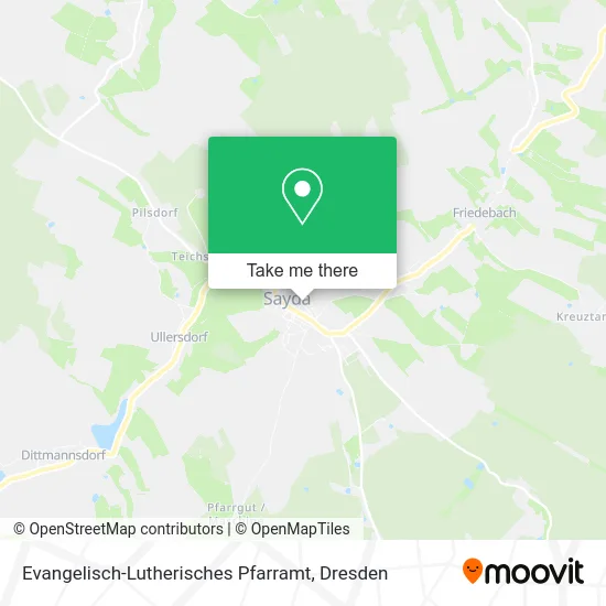 Карта Evangelisch-Lutherisches Pfarramt